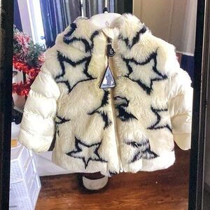 Mocler baby star coat